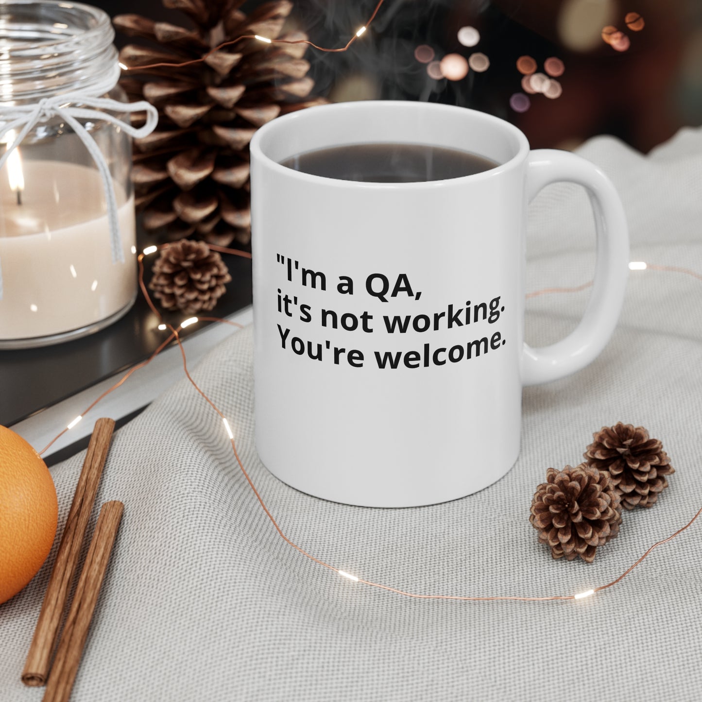 QA Tester – Office Wit Mug (11oz)