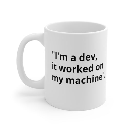 Developer – Office Wit Mug (11oz)