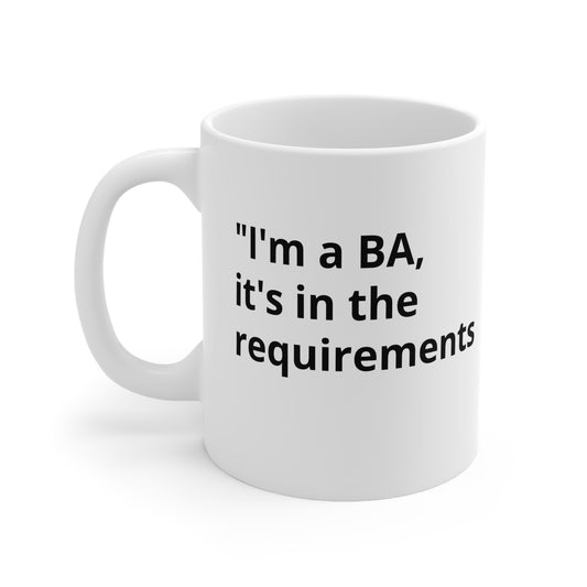 Business Analyst – Office Wit Mug (11oz)