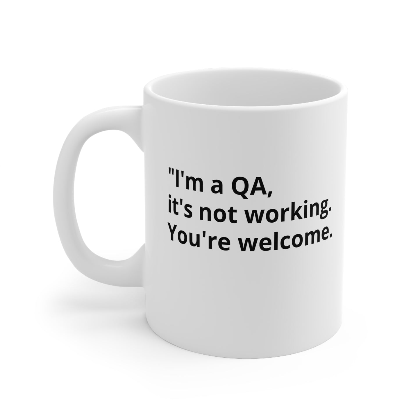 QA Tester – Office Wit Mug (11oz)